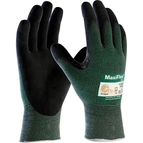 Gants en tricot sans coutures MaxiFlex  Cut  ATG, Calibre 15, Revêtement Mousse de nitrile, Enveloppe en Polyéthylène, ANSI/ISEA 105 niveau 2/EN 388 niveau 2