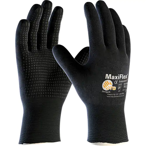 Gants ATG MaxiFlex  Endurance  34-8747, Rêvetement Mousse de nitrile, Calibre 15, Enveloppe en Nylon