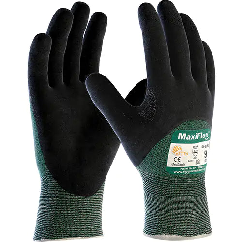 Gants sans coutures résistant aux coupures ATG MaxiFlex  Cut, Calibre 15, Revêtement Nitrile, Enveloppe en Fil technique, ASTM ANSI niveau A2/EN 388 niveau 3/EN 388 niveau B