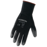 Gants enduits de polyuréthane, noir