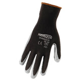 Gants enduit de nitrile, Gris/Noir