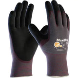 Gants sans couture ultra légers ATG MaxiDry, Rêvetement Nitrile, Calibre 15, Enveloppe en Nylon/Élasthanne