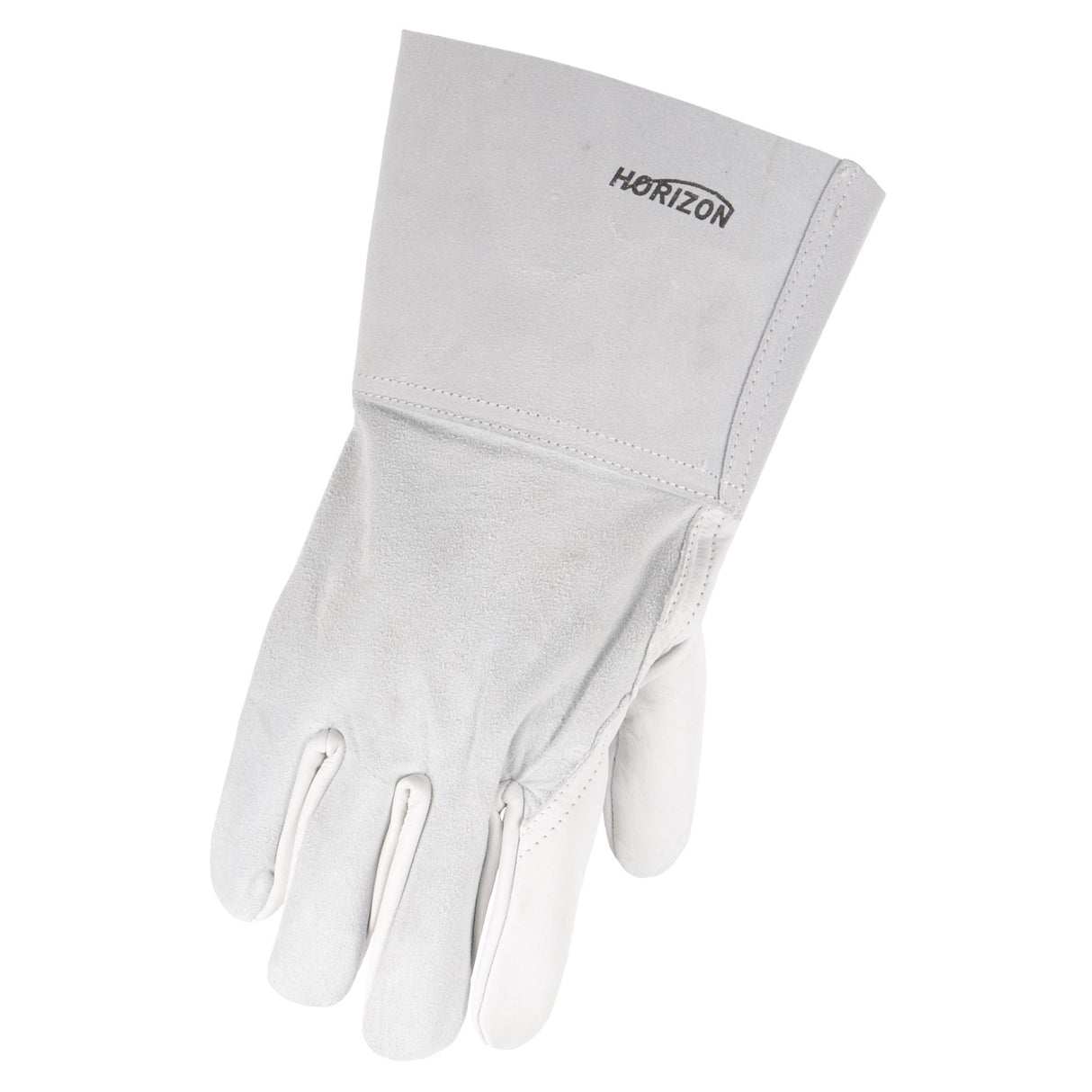 Gants de soudure, gris/blanc