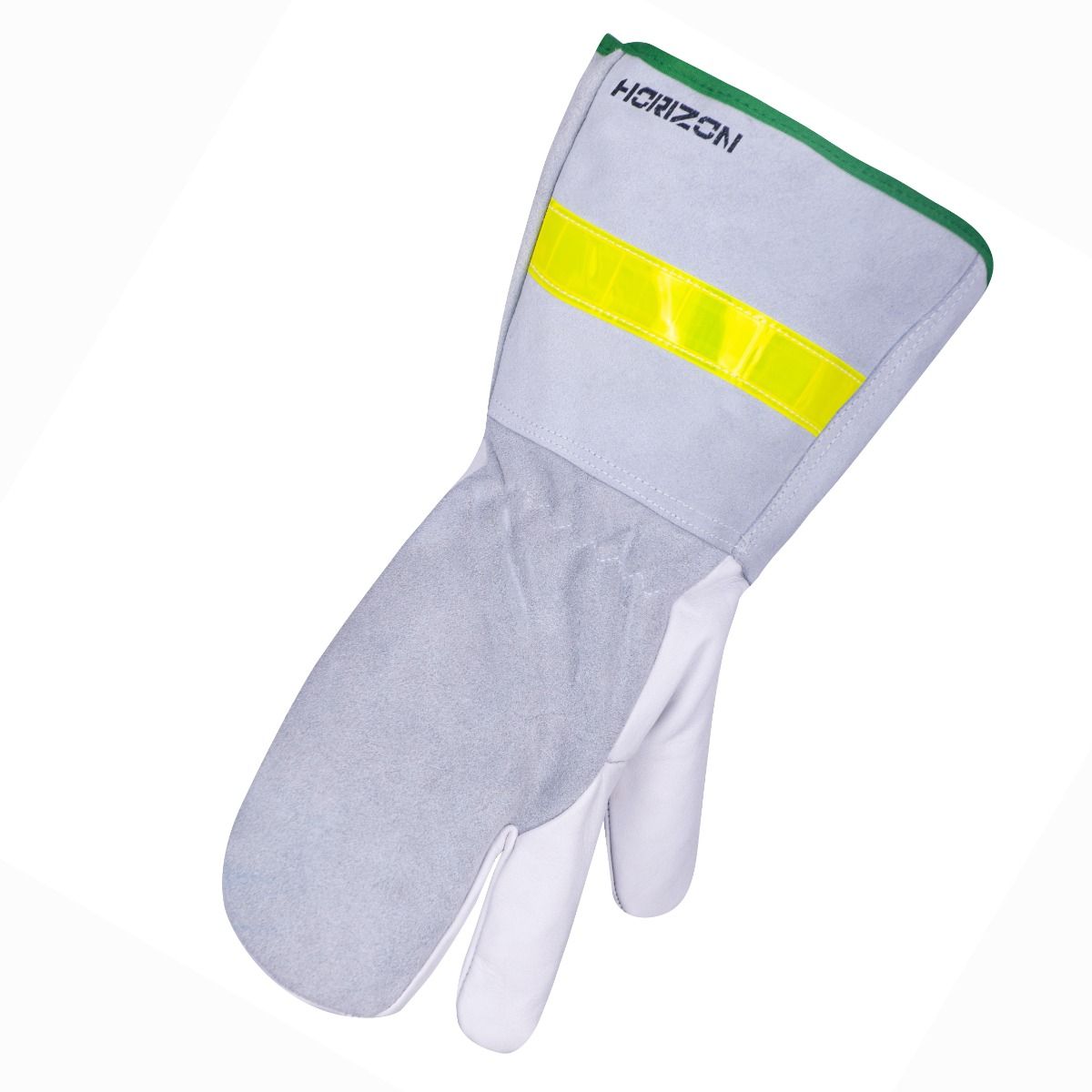 Mitaines de monteur de 3 doigts, gris