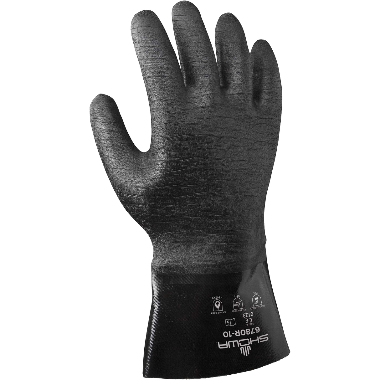 Gants de première qualité, 12" lo, néoprène, doublure en Coton, 39 mils