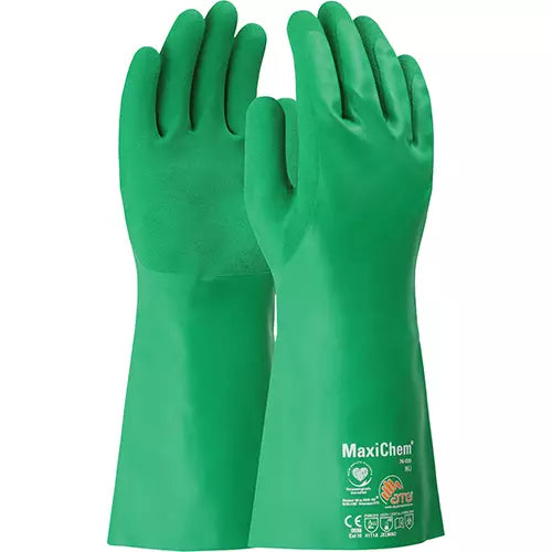 Gants résistants aux produits chimiques ATG MaxiChem, 14" lo, Nitrile