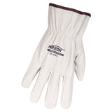 Gants de conduite en cuir de vache, Crème