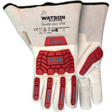 Gants en cuir de chèvre Van 9549TPR, Paume en Chèvre, Poignet Manchette