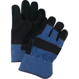 Gants d'ajusteur doublés pour l'hiver à chaleur supérieure, Paume en Cuir de vache refendu, Doublure en Thinsulate