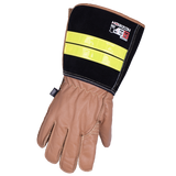 Gants de monteur doublés, brun