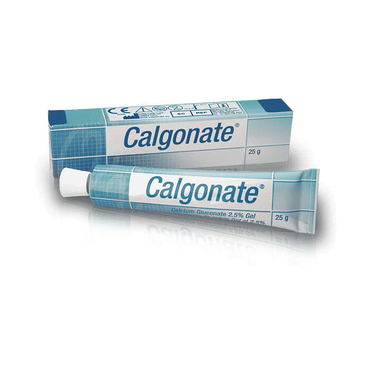 Traitement de gluconate de calcium à 2, 5% Calgonate, gel