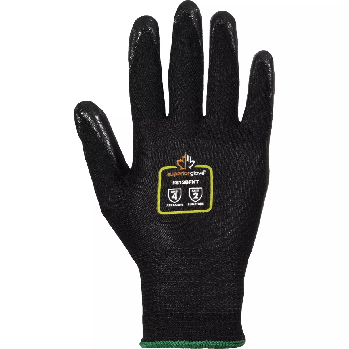 Gants de travail trempés Dexterity NT, Calibre 13, Revêtement Mousse de nitrile, Enveloppe en Nylon, ANSI/ISEA 105 niveau 1
