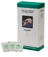 Paquet de 100 lingettes nettoyantes pour lunettes Allegro