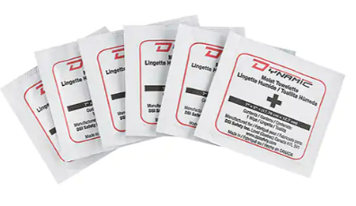 Lingettes humides nettoyantes pour les mains Dynamic