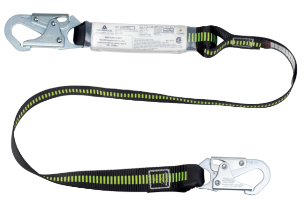 AN503180JJ, Longe à absorbeur d'énergie compacte en sangle haute résistance