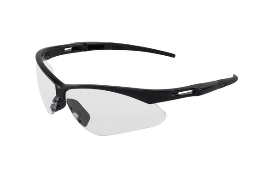 Lentille transparente de sécurité enveloppantes