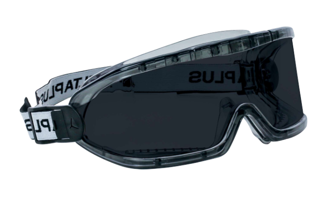 Lunettes masques de protection, écran panoramique offrant un large champ de vision, permettant le port de lunettes correctrices