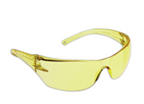 Lunettes de sécurité sans bord avec temple de fumée, lentille de fumée et revêtement 3A