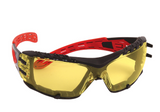 Lunettes de sécurité sans monture Volcano Plus Dynamic,  antibuée/anti-égratignures/antistatique, ANSI Z87+/répond ou surpasse la norme CSA Z94.1