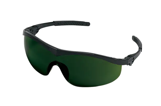 Lunettes de sécurité Storm, lentille 5,0, anti-égratignures, ANSI Z87+