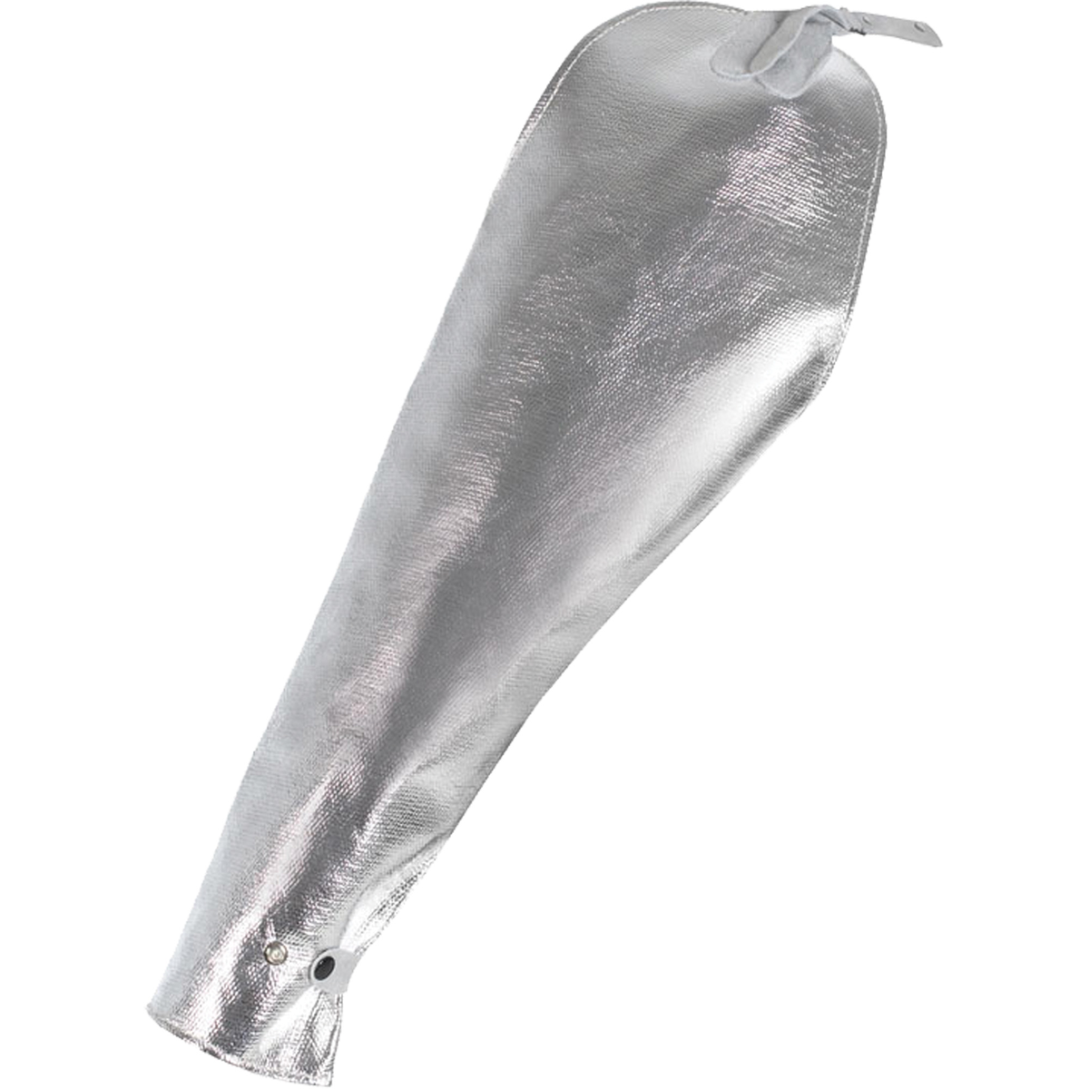 Manches résistant à la chaleur pour soudeur, 18", Kevlar aluminisé, argent