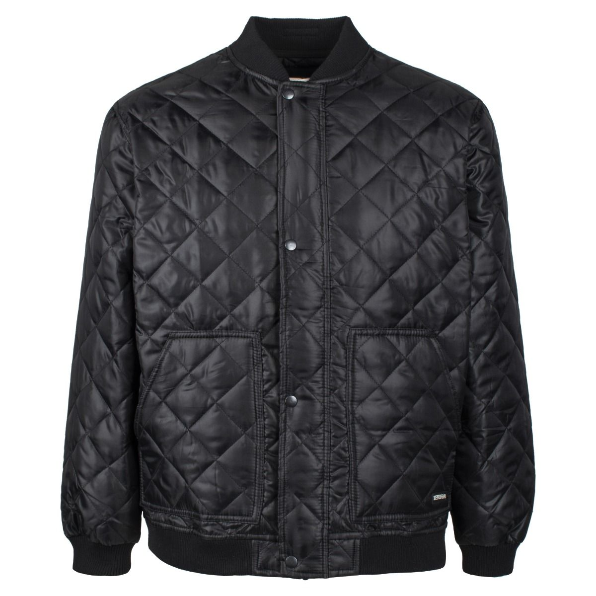 Manteau d'hiver matelassé, noir