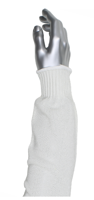 Manchon en mélange de fibre/acier haute performance à couche unique avec fibres antimicrobiennes, 21"