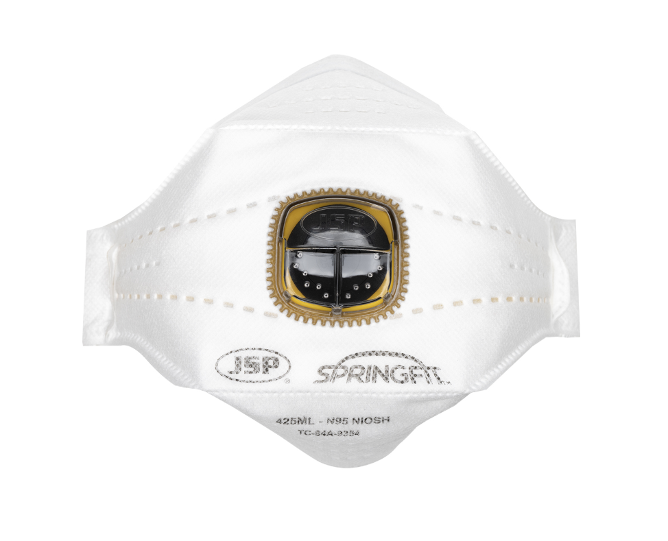 Respirateur jetable à pli plat N95 de qualité supérieure avec valve