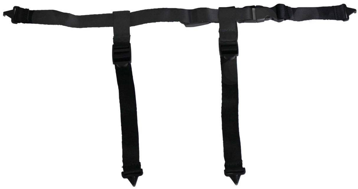 PAQUET DE 12 MENTONNIÈRES EN NYLON