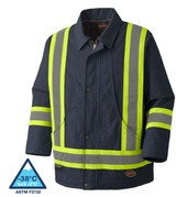 Manteau d'hivers bandes réfléchissantes de -2 a - 38 Celsius