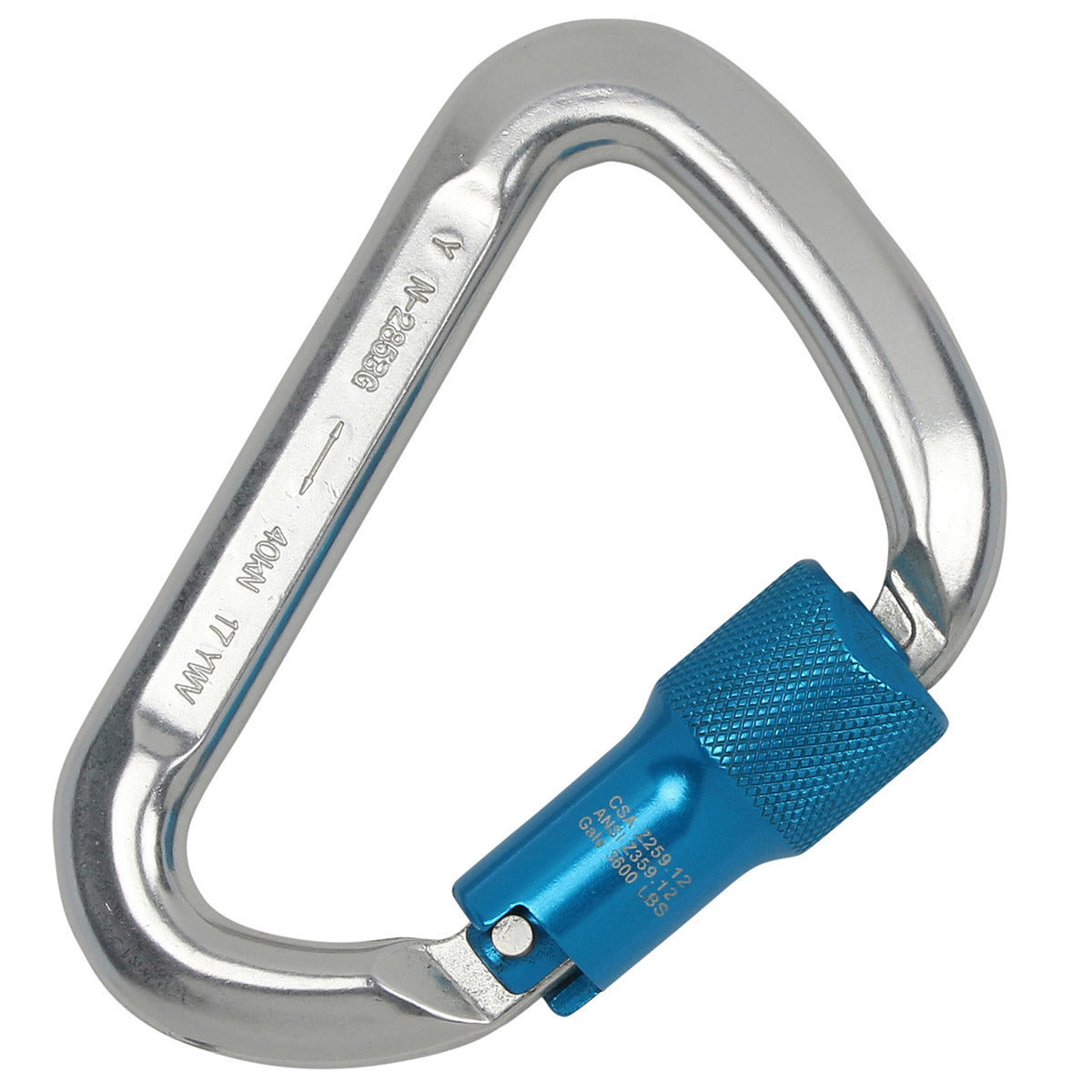 Aluminium Auto-twist Lock Carabiner - 1" Ouverture