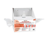 Poste de nettoyage jetables pour lentilles, carton, 8" lo x 4" p x 8" h