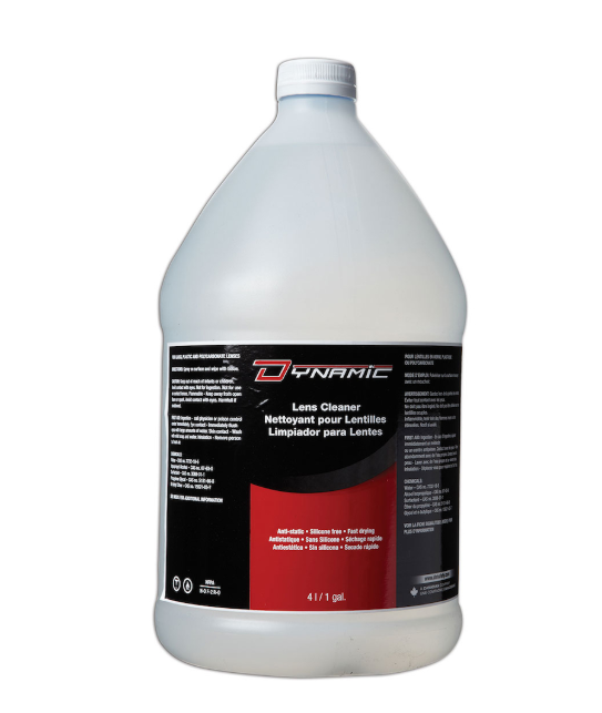 Solution de nettoyage de lentille - Bouteille de 1 gallon (4L)