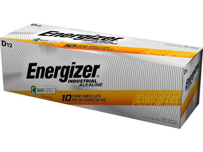 Piles alcalines industrielles D 1,5V