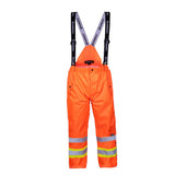 Pantalon de pluie avec bretelles amovibles, Orange