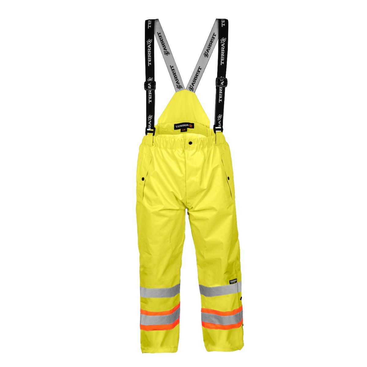 Pantalon de pluie avec bretelles amovibles, Jaune