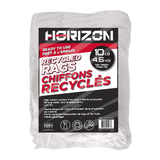 Paquet de 5 lbs de chiffons recyclés, blanc