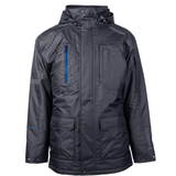 Parka en polyester matelassé - Bolt, noir