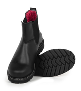 PF6006, noir, bottes  de travail 6" en cuir, cap en acier pour femme