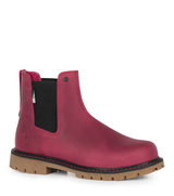 PF6008, framboise, bottes  de travail 6" en cuir, cap en acier pour femme