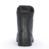 S552, noir, bottes  de travail 8" en cuir, cap en acier pour femme