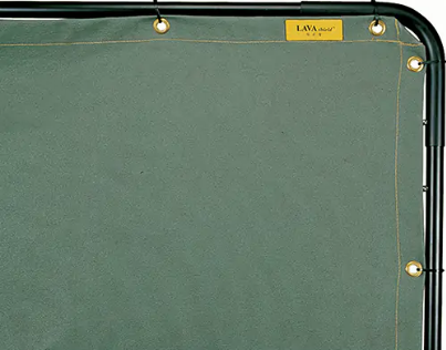 Écran et cadre pour soudage, Vert olive