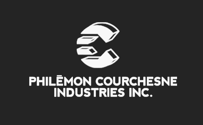 Logo Philémon Courchesne Industries inc.