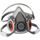 Respirateur réutilisable à demi-masque série 6000, thermoplastique