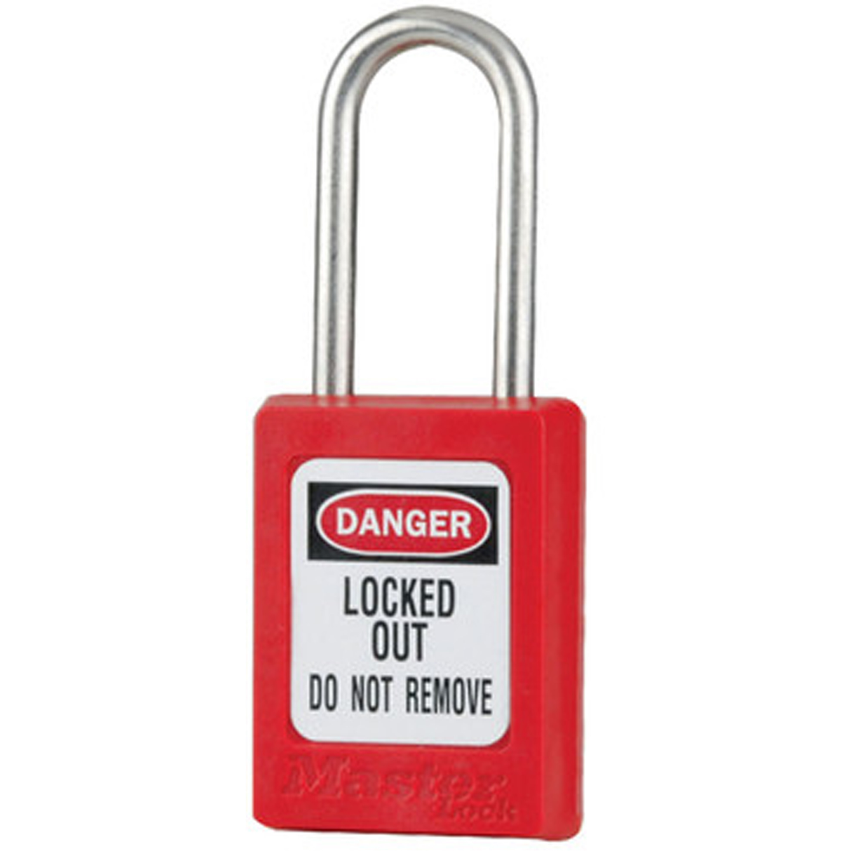Boite de 3 cadenas S31 Zenex , cadenas de sécurité, clés identiques, thermoplastique, largeur de 1-3/8", rouge