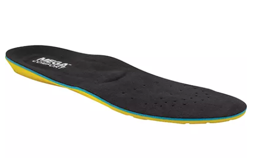 Semelles en gel antifatigue MegaComfort MegaSole, Hommes 8 - 9/Femmes 10 - 11
