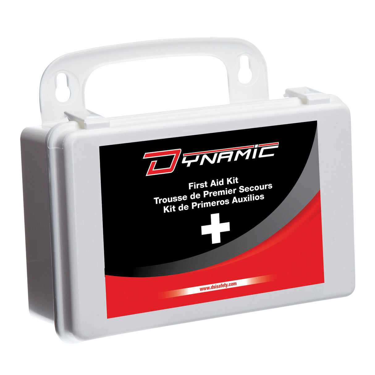 Trousse de premiers soins pour auto , dispositif médical classe 1, boîte en plastique