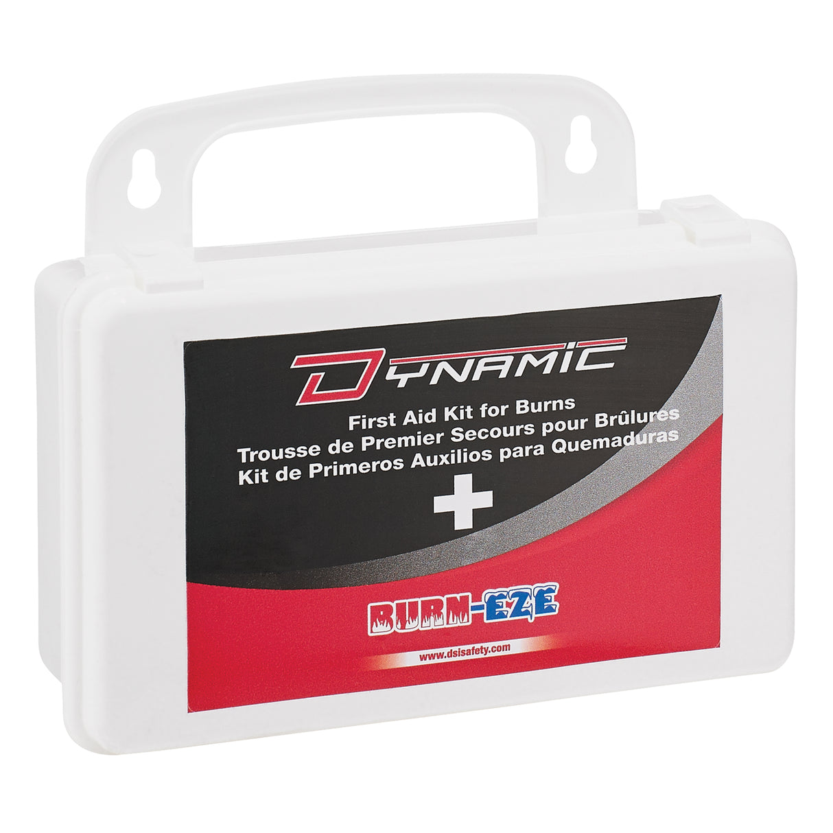 Trousse de premiers soins personnelle pour brûlures , boîte en plastique de 10 unités, classe 2