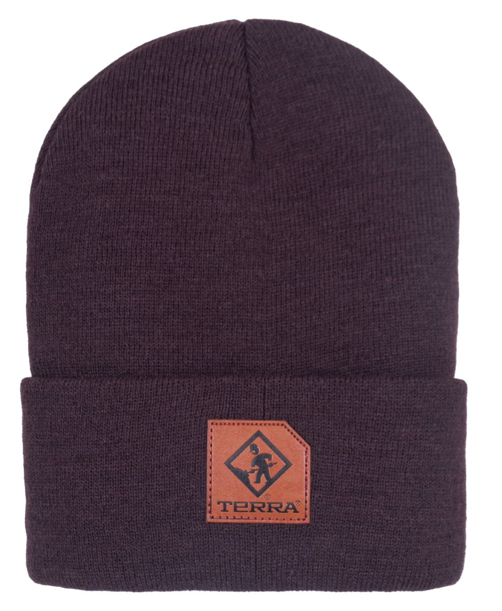 Tuque en tricot côtelé, Taille Unique