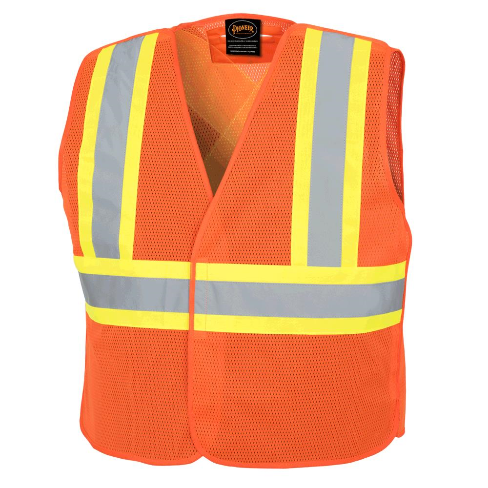 Veste de circulation orange personalisées SUREWERX V1030650 L/XL